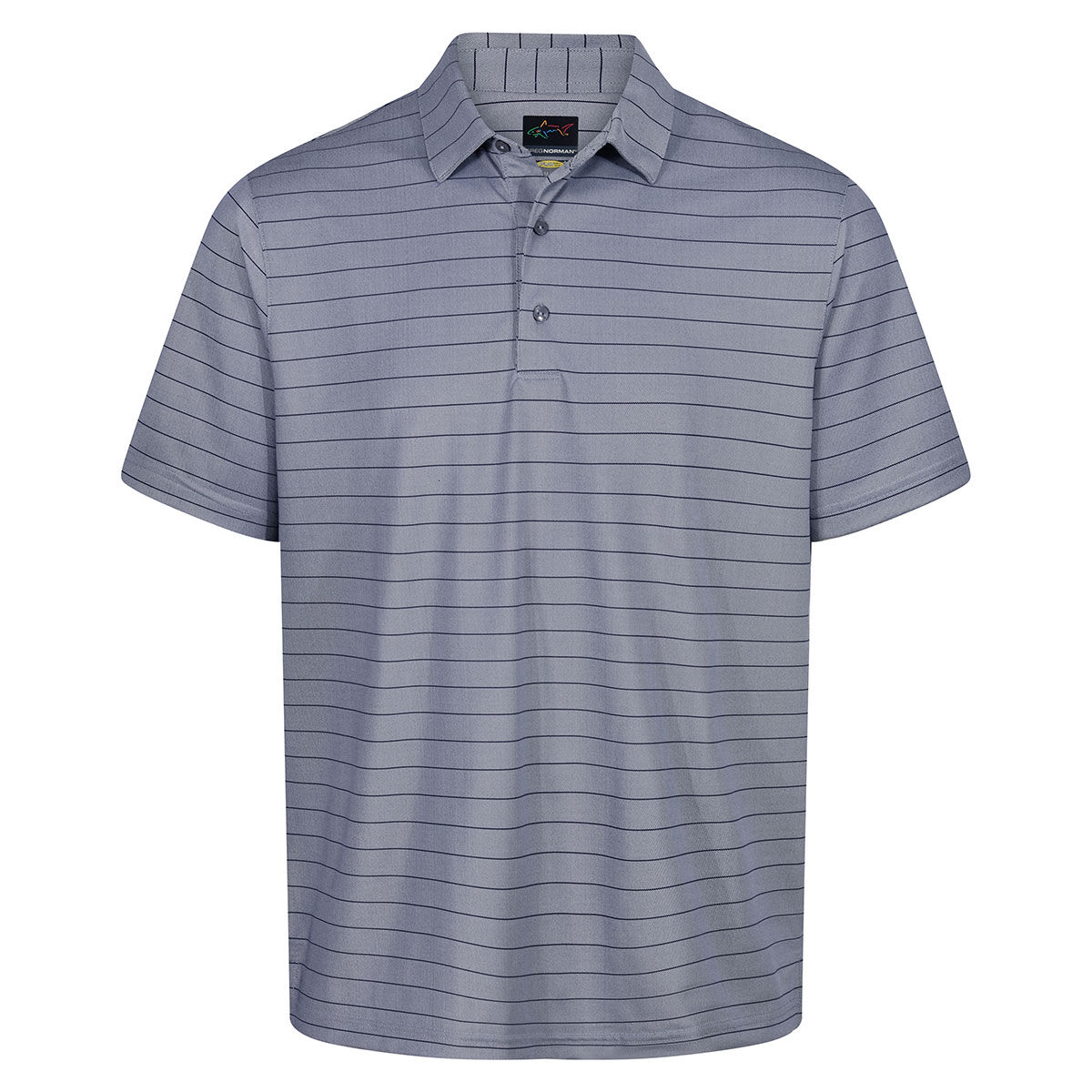 Greg Norman Men's Freedom Micro Golf Polo Shirt, Mens, Navy, Small | American Golf von Greg Norman