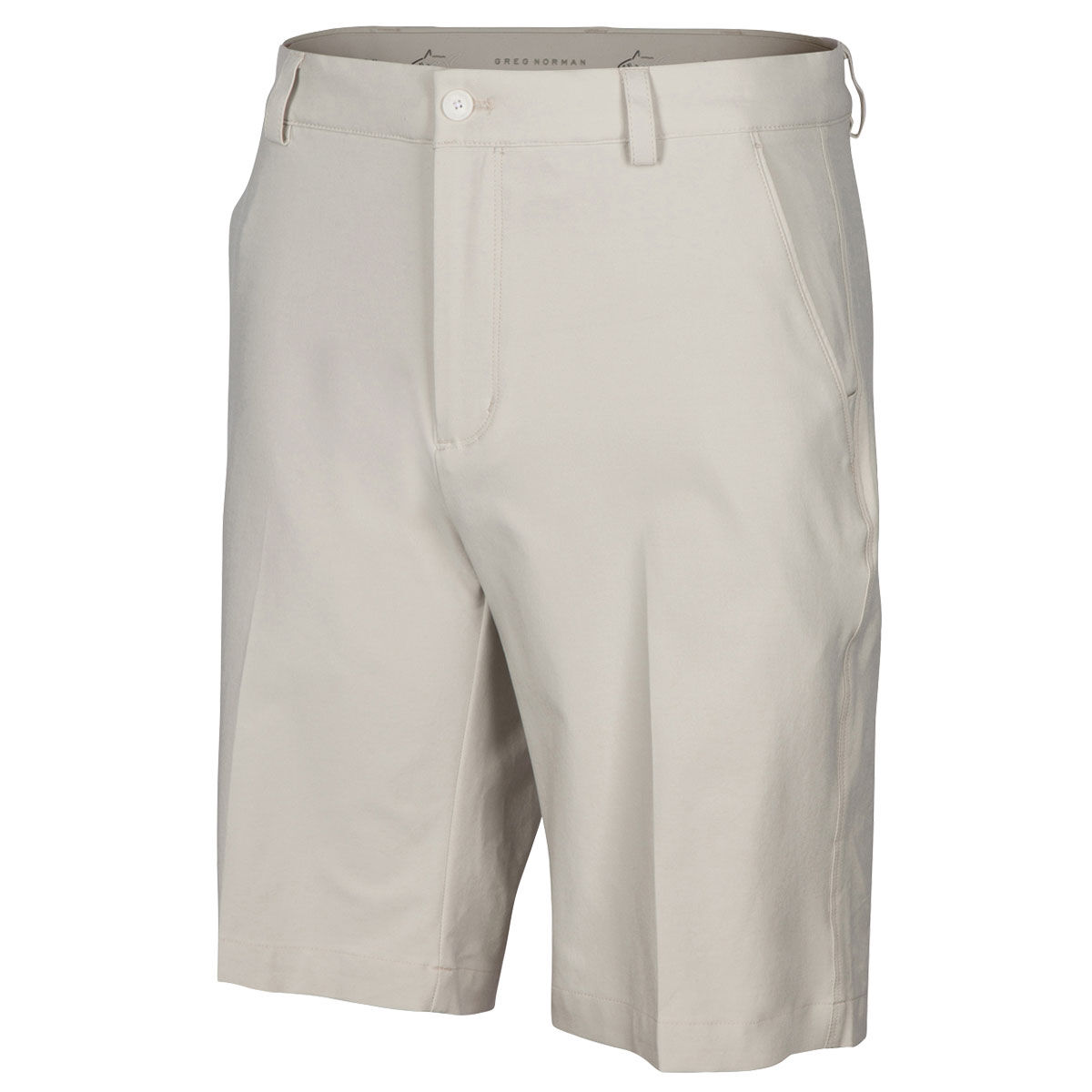 Greg Norman Mens Beige ML75 Microlux Golf Shorts, Size: 40  | American Golf - Father's Day Gift von Greg Norman