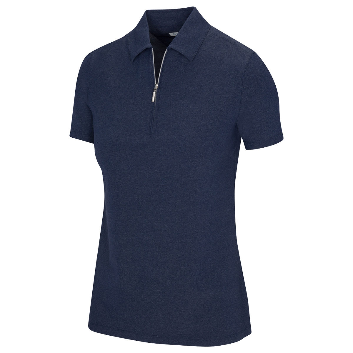 Greg Norman Women's Navy Blue Cardona Golf Polo Shirt, Size: XS | American Golf von Greg Norman