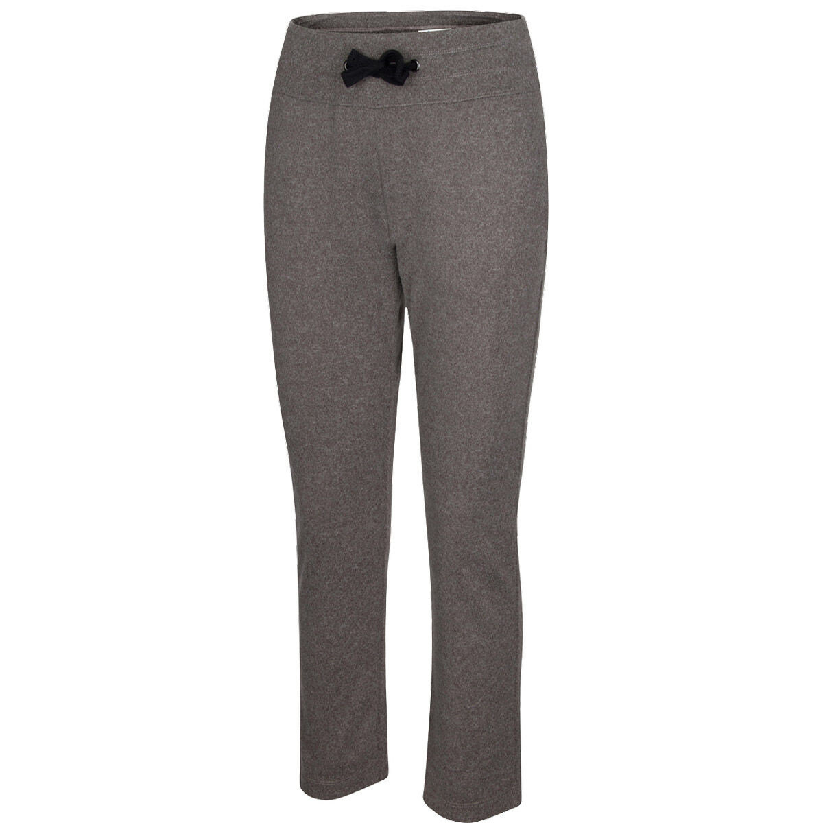 Greg Norman Womens Grey And Black Plain Grace Knitted Golf Trousers, Size: Medium | American Golf von Greg Norman