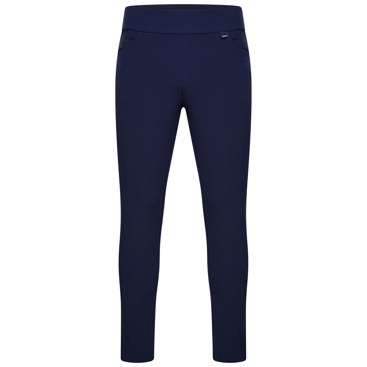 Greg Norman Womens Navy Blue Pull-On Golf Trousers, Size: Large | American Golf von Greg Norman