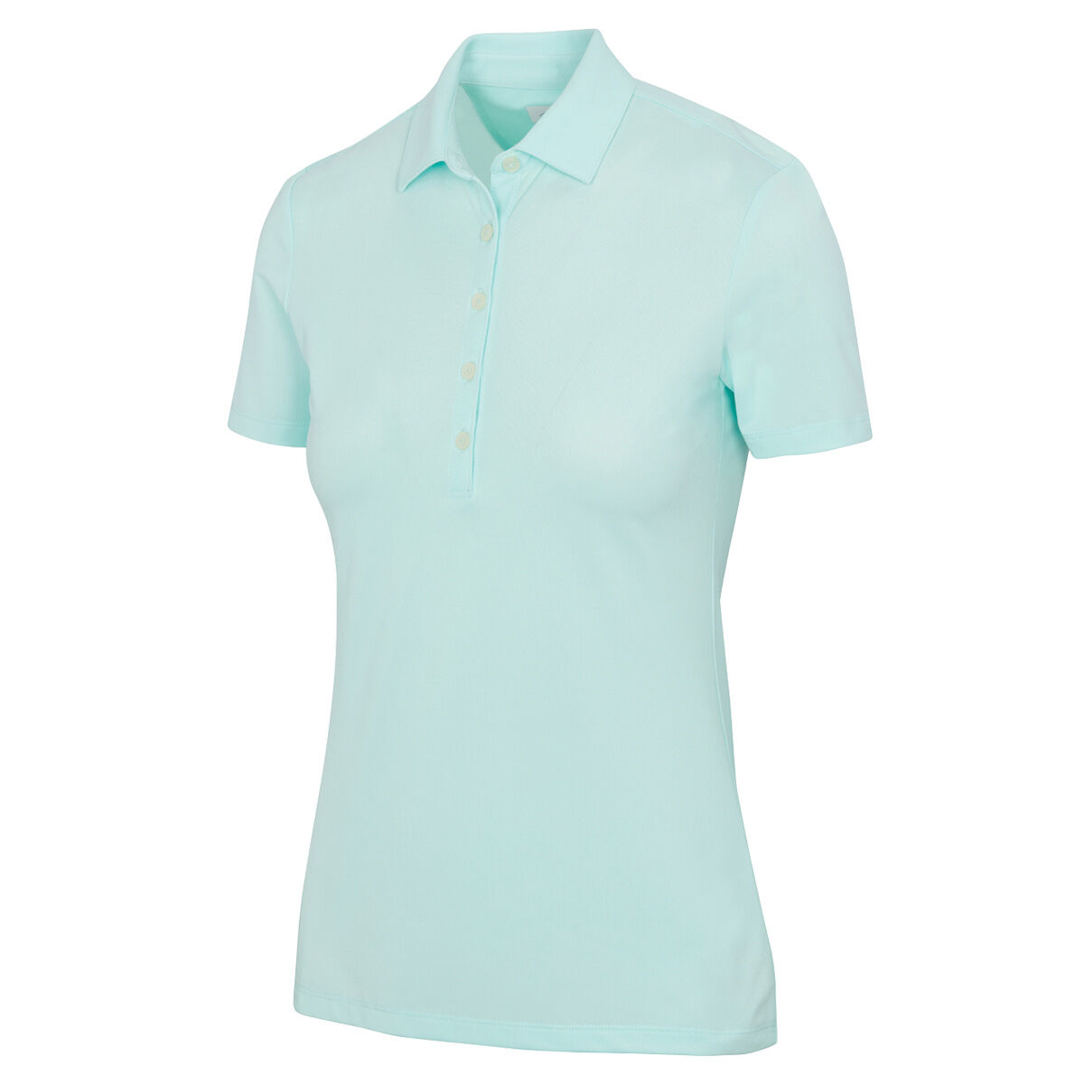 Greg Norman Womens Shark Logo Golf Polo Shirt, Female, Ocean breeze, Medium | American Golf von Greg Norman