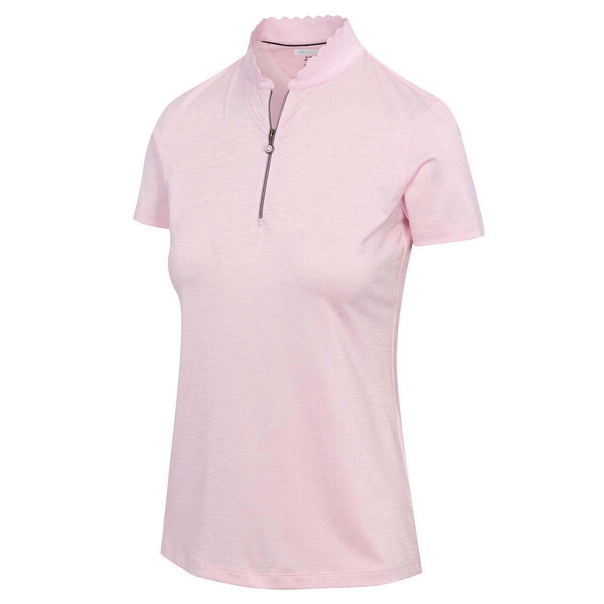 Greg Norman Womens Sparkling Golf Polo Shirt, Female, Pink lemonade, Large | American Golf von Greg Norman