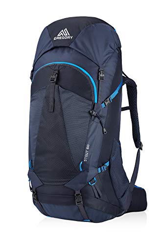 Gregory Unisex – Erwachsene Backpack Trailflex-Stout 60, Blau (Phantom Blue), 60 L von Gregory