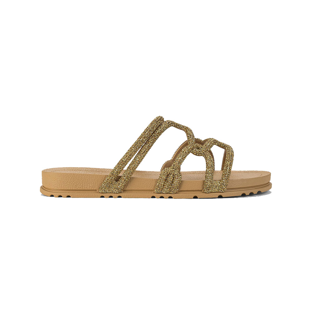 Grendha Acolher Slides Golden EU 37 Frau von Grendha