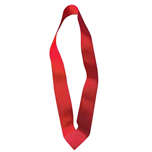 Grevinga® Parteibänder (versch. Farben & Ausführungen) (Rot, 55 cm) von Grevinga