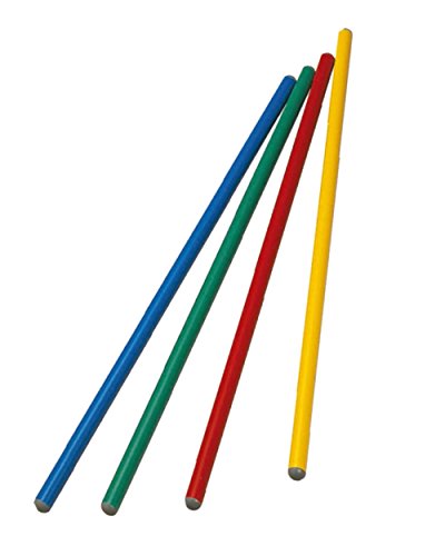 Grevinga® Turn- und Gymnastikstab (blau, 100 Zentimeter) von Grevinga
