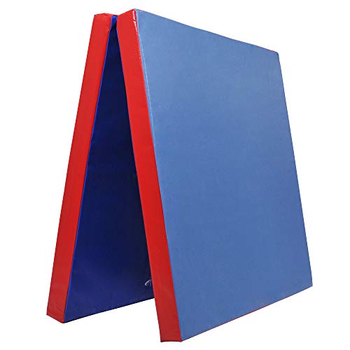 Grevinga® klappbare Leichtturnmatte | VB 80 | (Blau-Rot, 200 x 100 x 6 cm von Grevinga