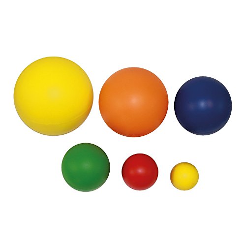 PU-Softball 12 cm Durchmesser Farbe: grün von Grevinga