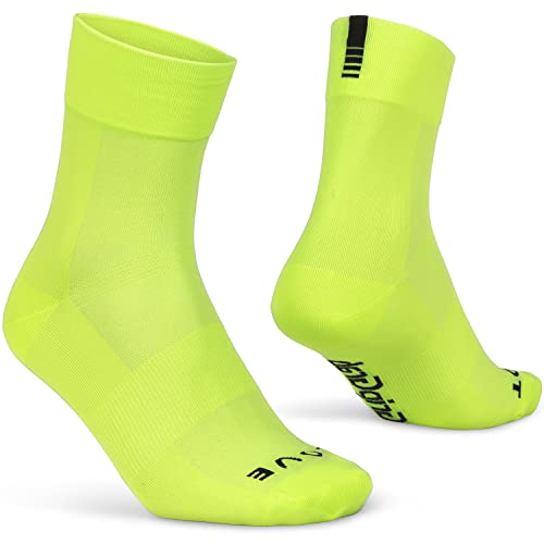 GripGrab Lightweight SL Performance Sommer Radsport Socken 1er und 3er Pack Eyecatching 2 Längen Radsocken Lang Kurz von GripGrab