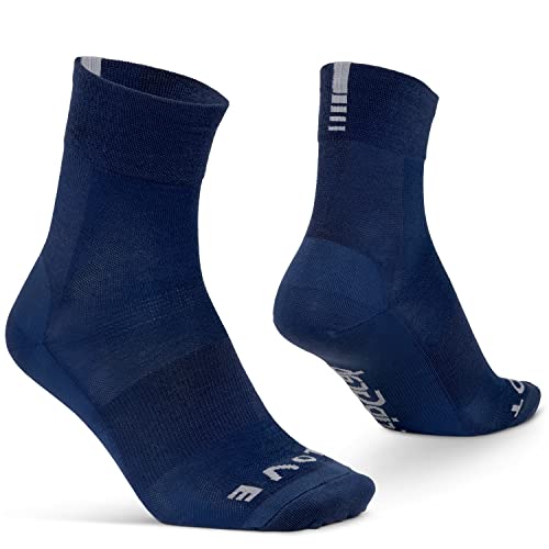 GripGrab Merino Lightweight SL Fahrrad Socken mit Merinowolle Atmungsaktive Gemütliche Ganzjahres Radsport Strümpfe von GripGrab