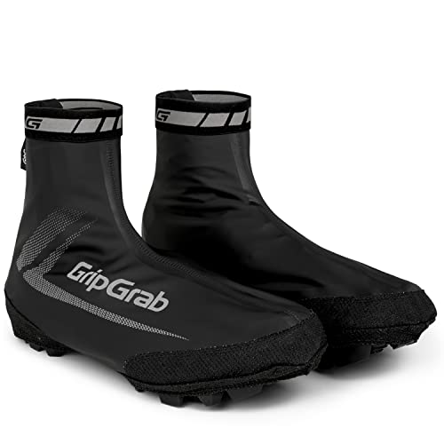 GripGrab RaceAqua X wasserdichte MTB CX Gravel Bike Überschuhe Winddichte Leichte Aero Radsport Regenschutz Überzieher von GripGrab