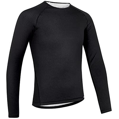 GripGrab Ride Thermo Baselayer Herren Fahrrad 1er und 3er Pack Langarm Anti Geruch Radsport Funktionsunterhemd Lang von GripGrab