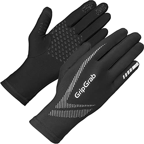 GripGrab Running UltraLight Full-Finger Touchscreen Gloves - Highly Breathable Race Competition Trail Marathon Jogging von GripGrab