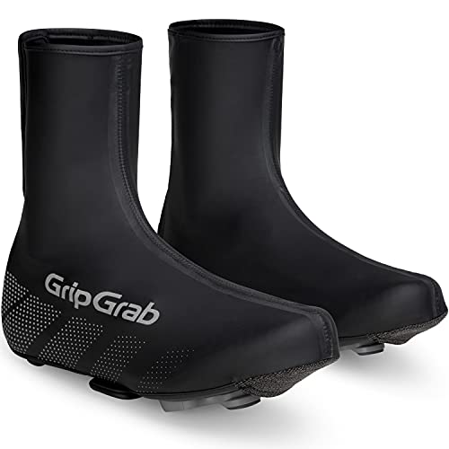 GripGrab Ride Wasserdichte Winddichte Rennrad Regenüberschuhe Radsport Regenschutz Schuhüberzieher mit Klettverschluss von GripGrab