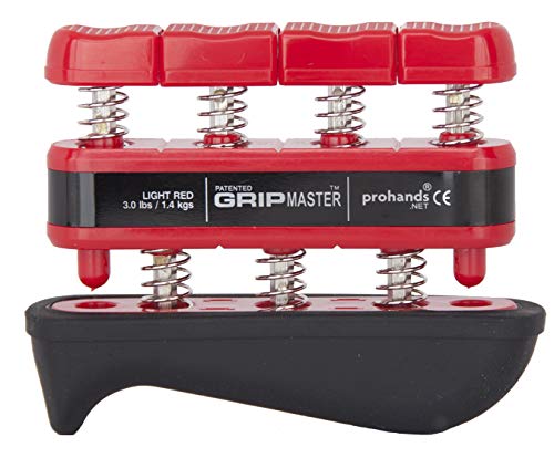 Gripmaster Handtrainer / Fingertrainer Medical Light, Rot, 1,4 kg von Gripmaster