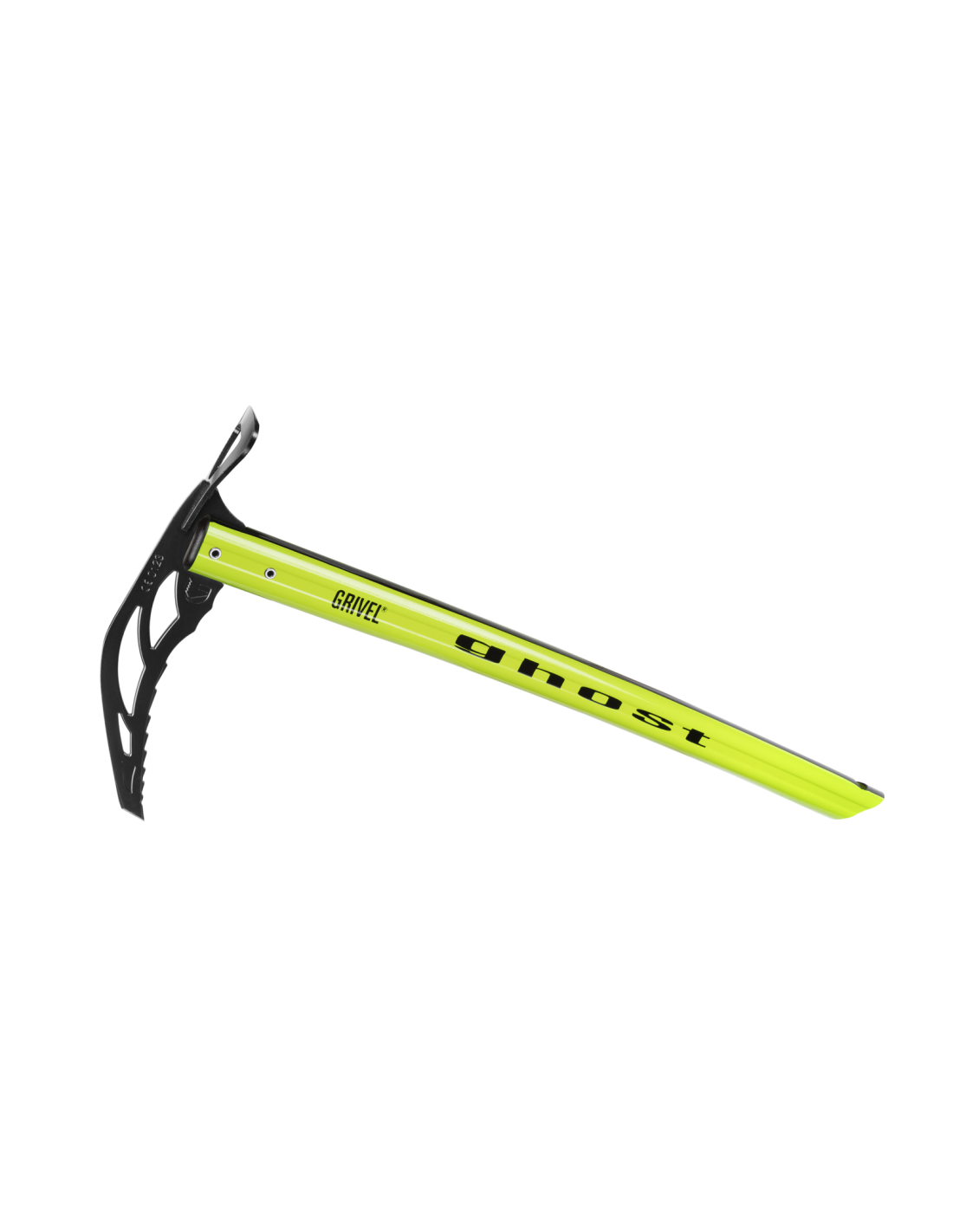 Grivel Eispickel ice axe Ghost Green 45cm Eisgerätart - Eispickel, Eisgerätvariante - Schaufel, Eisgerätgewicht - 251-300, Eisgerätlänge - 45 cm, von Grivel