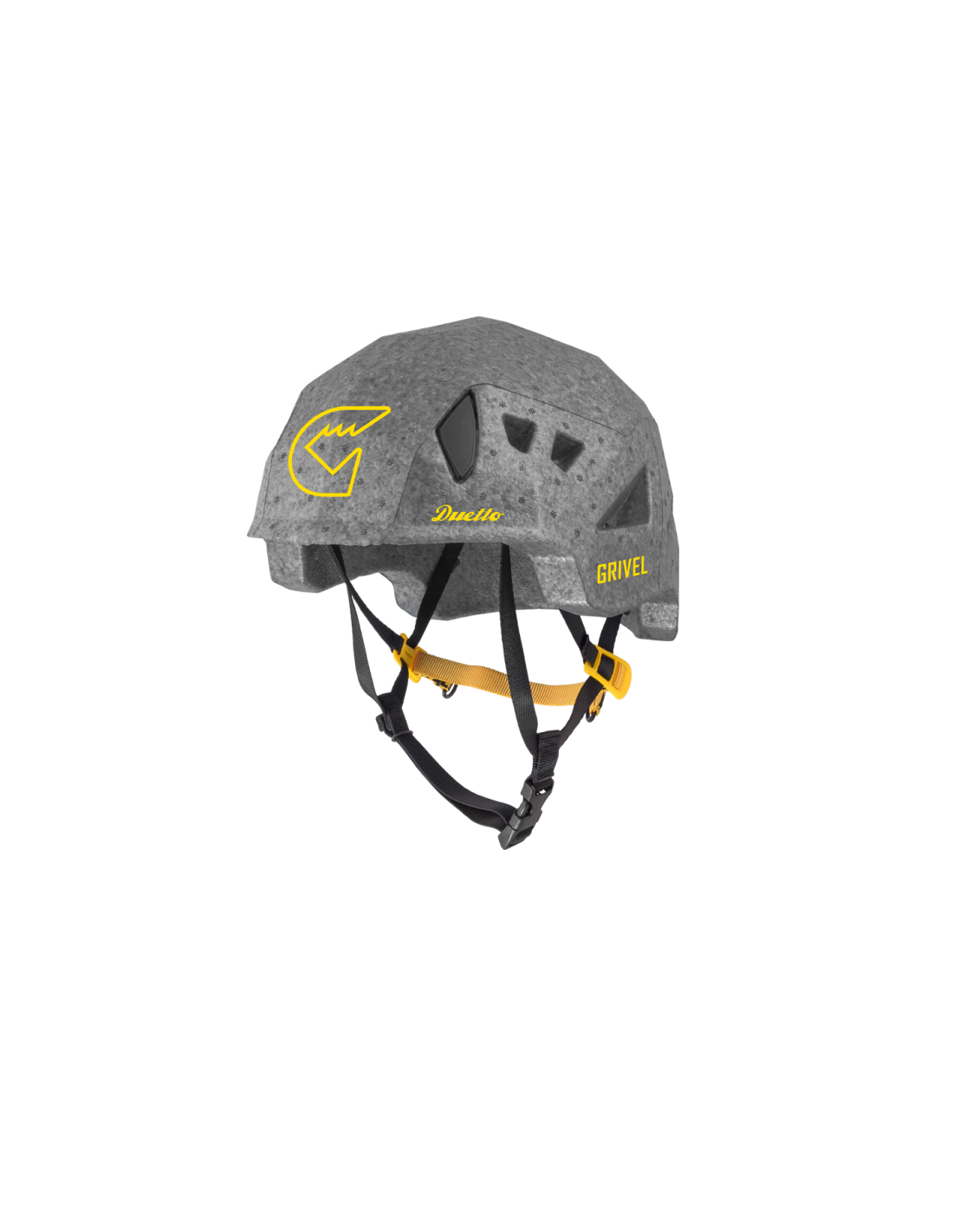 Grivel Helm Duetto, grau Kletterhelmgröße (Kopfumfang) - Einheitsgröße, Kletterhelmfarbe - Grau, Kletterhelmgewicht - 200 - 220g, von Grivel