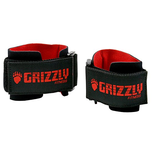 Grizzly Fitness Herren Weight Lifting Wrist Wraps Handgelenkbandagen zum Gewichtheben, schwarz, Einheitsgröße von Grizzly Fitness