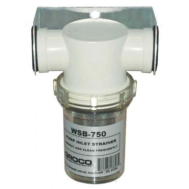 Groco Inlet Pump Strainer Protector Weiß 19 mm von Groco