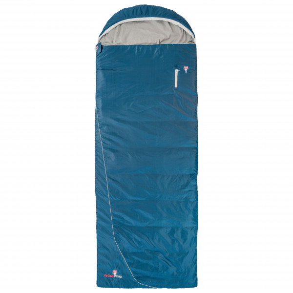 Grüezi Bag - Cloud Cotton Comfort - Kunstfaserschlafsack Gr 191 cm blau von Grüezi Bag