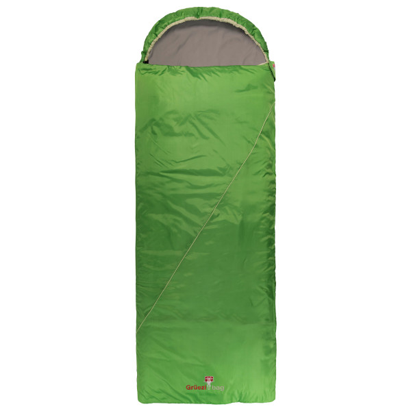 Grüezi Bag - Cloud Decke - Kunstfaserschlafsack Gr bis 191 cm Körpergröße - 225 x 80 cm grün von Grüezi Bag