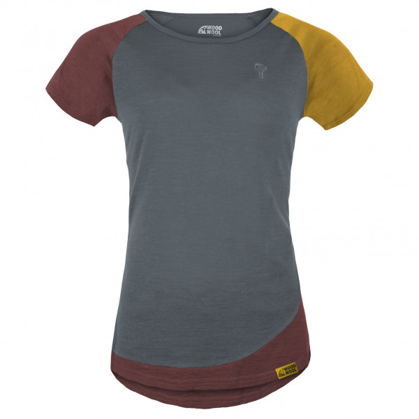 Grüezi Bag - Women's Woodwool T-Shirt Lady Janeway - T-Shirt Gr S grau von Grüezi Bag