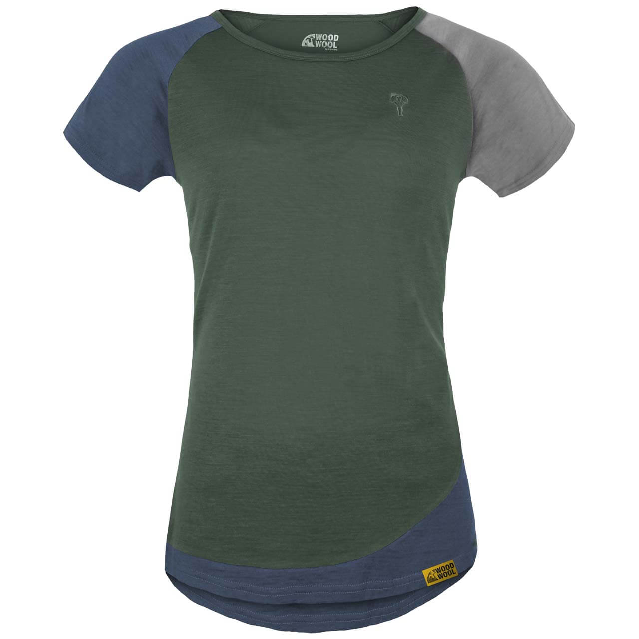 Grüezi Bag WoodWool Janeway T-Shirt - Bayberry Green, L von Grüezi Bag
