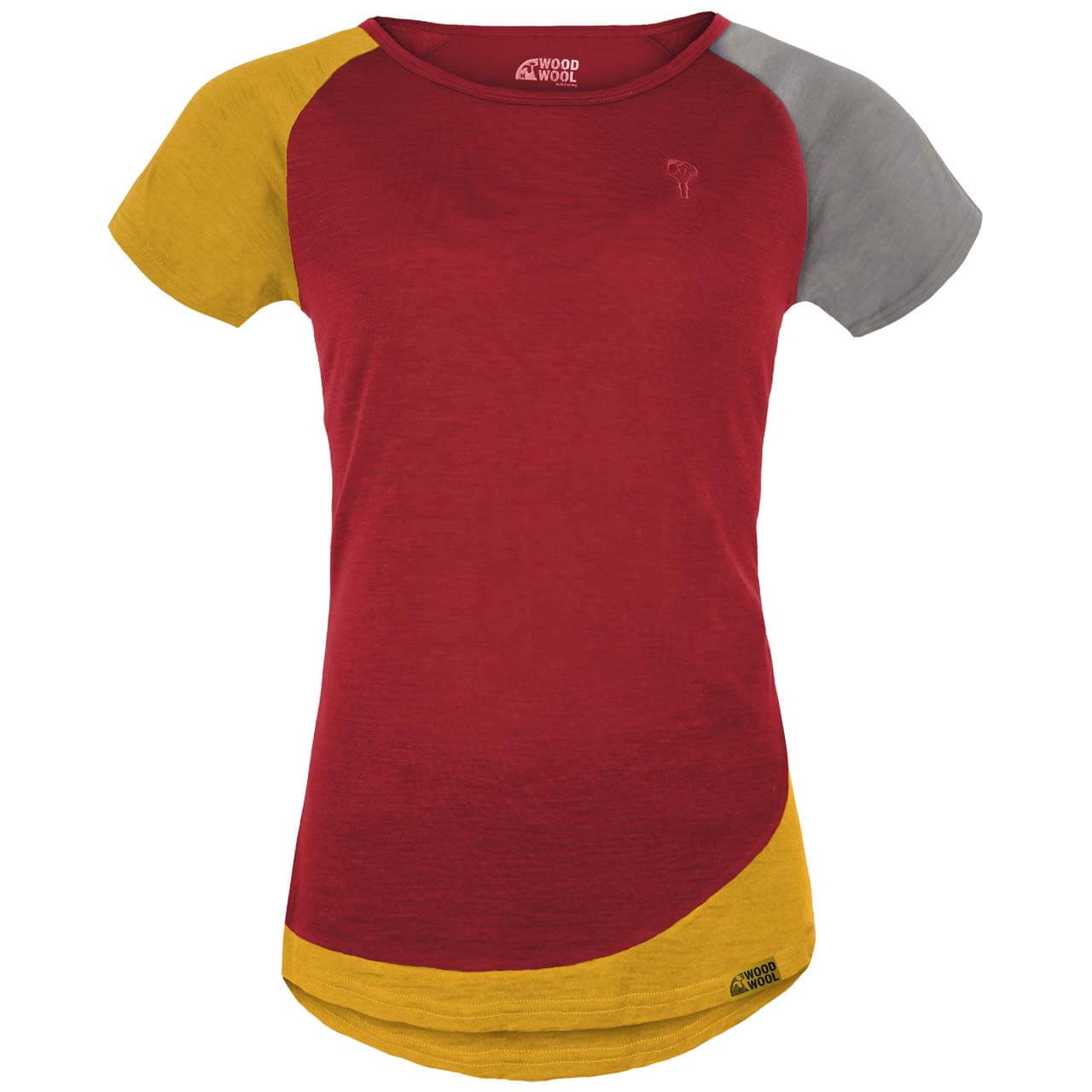 Grüezi Bag WoodWool Janeway T-Shirt - Fired Red Brick, S von Grüezi Bag