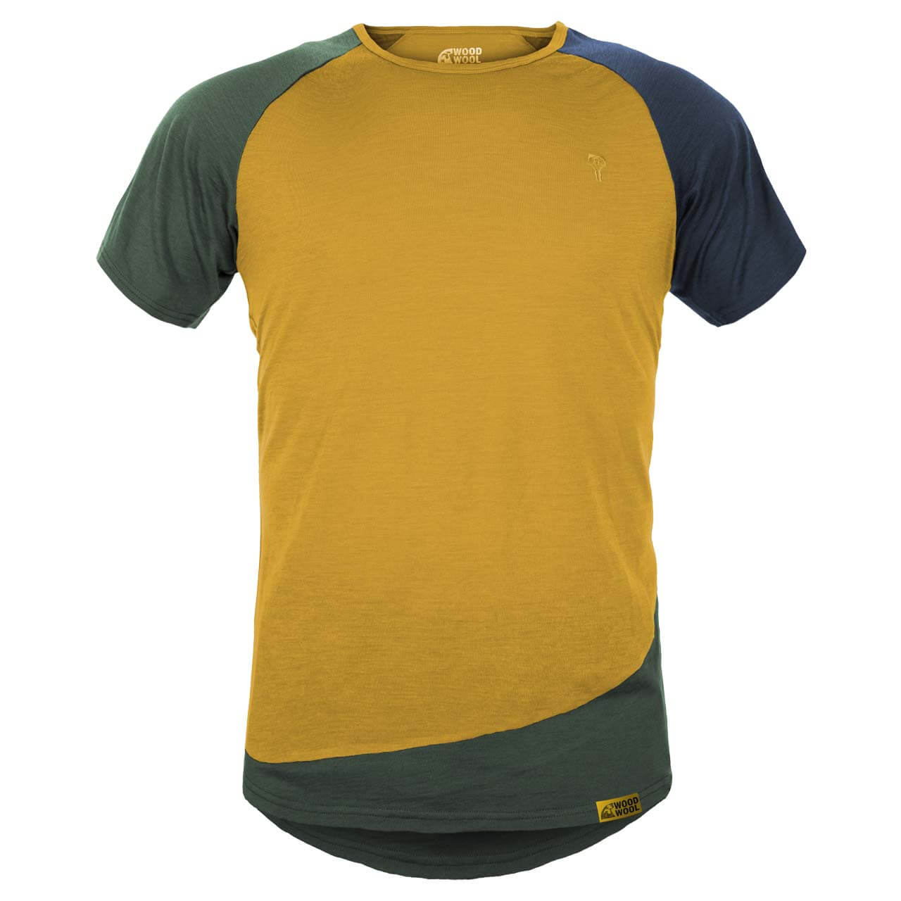 Grüezi Bag WoodWool T-Shirt Mr. Kirk - Daisy Daze Yellow, XL von Grüezi Bag