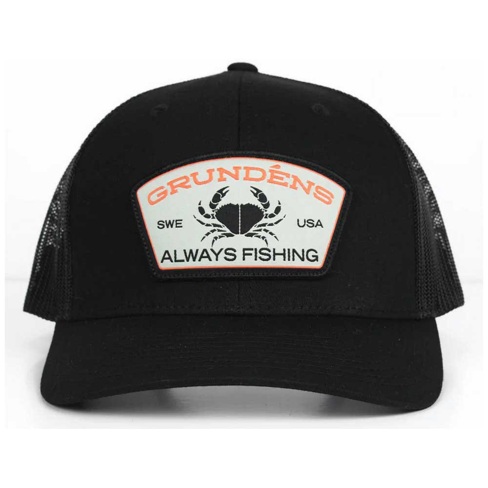 Grundens Always Fishing Cap Schwarz  Mann von Grundens