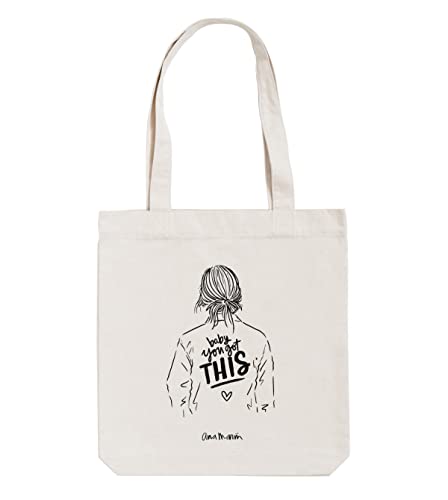 Grupo Erik Tote Bag, Einkaufstasche, Stofftasche aus Baumwoll, Leichte Tragetasche, Praktische Jutebeutel, Stoffbeutel mit offizieler Lizenz von Grupo Erik