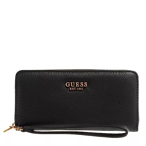 GUESS Portemonnaie mit Zip-Around-Reißverschlu, schwarz(black), Gr. One Size von GUESS