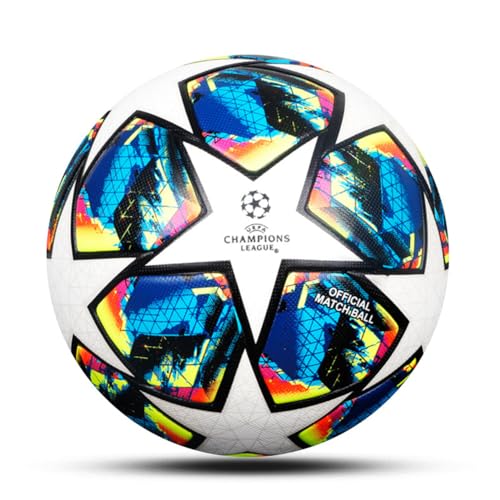 GuiSoHn 2020 Champions League Ball Fußball Fanartikel Fußballliebhaber Geburtstagsgeschenk Regulär Nr. 5 Ball von GuiSoHn