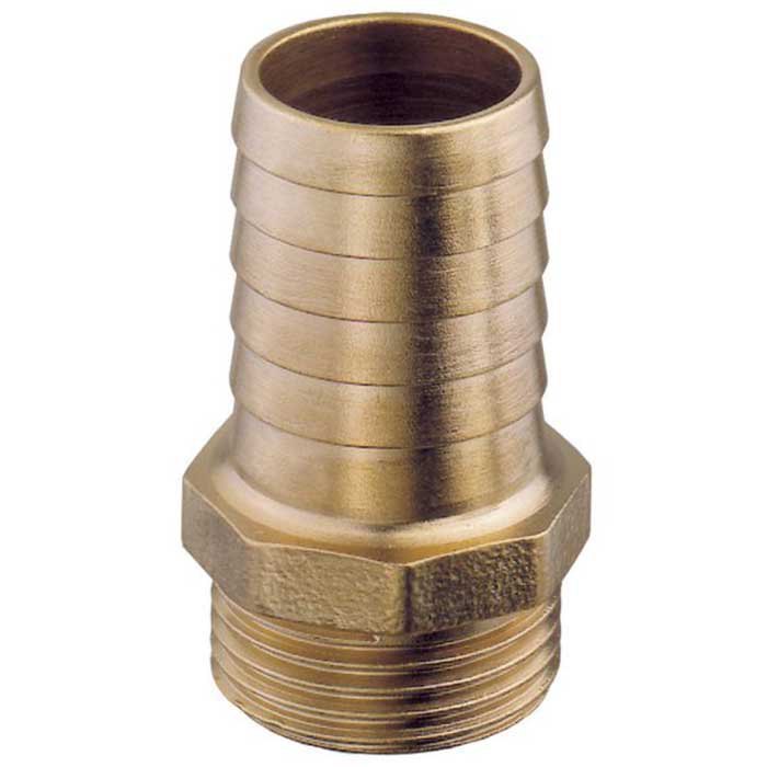 Guidi 50 Mm Threaded&grooved Connector Golden 1 1/2´´ von Guidi