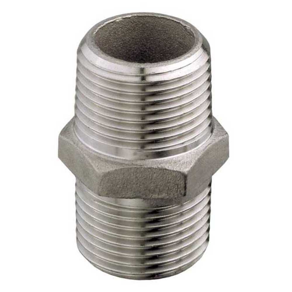 Guidi Stainless Steel Male-male Connector Silber 1 1/2´´ von Guidi