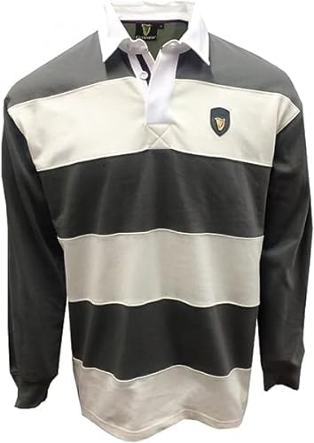 Guinness Anstecknadel für Rugby-Shirt, Zinn, cremefarben, Größe S von Guinness