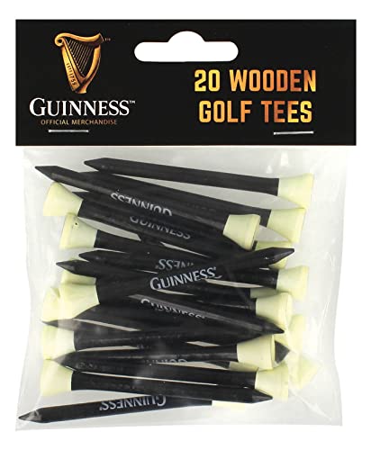 Guinness Golf-Tees aus Holz, 20 Stück von Guinness