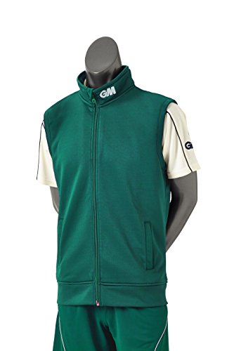 Gunn & Moore Herren Trainingskleidung Weste, grün, XL von Gunn & Moore