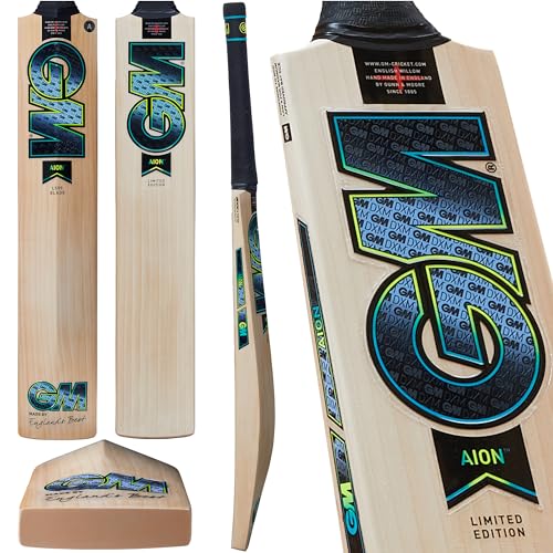 Gunn & Moore Unisex Jugend Aion 606 Cricketschläger, Natur, Size 4-Player Height 144-150 cm von Gunn & Moore
