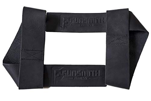 Gunsmith Fitness Zughilfen Krafttraining - Prämie Fitnessstudio Lifting Straps, Anti-Rutsch Kraftraining Zughilfe - Zughilfen Gym für Kreuzheben, Gewichtheben und Bodybuilding von Gunsmith Fitness