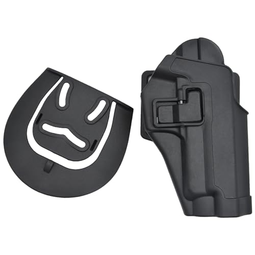 Gunyoo CQC Pistolenholster Tactical Right Hand Concealment Taille Gürtel Schleife und Paddel Holster für P226(P226) von Gunyoo