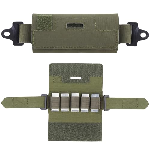 Gunyoo Helm Gegengewichtstasche, Taktische Helm Gegengewichts NVG Tasche für OPS Fast BJ PJ MH Taktische Helme/Helmzubehör (Grün) von Gunyoo