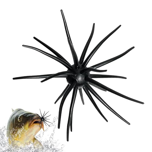 Gupcaqosjw Barschköder,Schwimmender Seeigel Köder - Künstliche Seeigel-Köder für Fluss, See, Salz- und Süßwasser von Gupcaqosjw