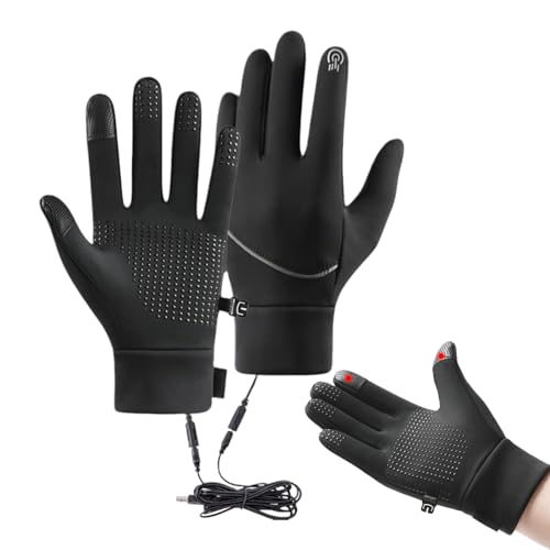 Gupcaqosjw Beheizte Handschuhe - Winddichte Thermische USB Beheizte Handschuhe,Thermische Winddichte Touchscreen Für Fahren Schnee Outdoor Kaltwetter Camping Radfahren Wandern Gupcaqosjw Beheizte Handschuhe - Winddichte Thermische USB Beheizte Handschuhe,Thermische Winddichte Touchscreen Für Fahren Schnee Outdoor Kaltwetter Camping Radfahren Wandern von Gupcaqosjw