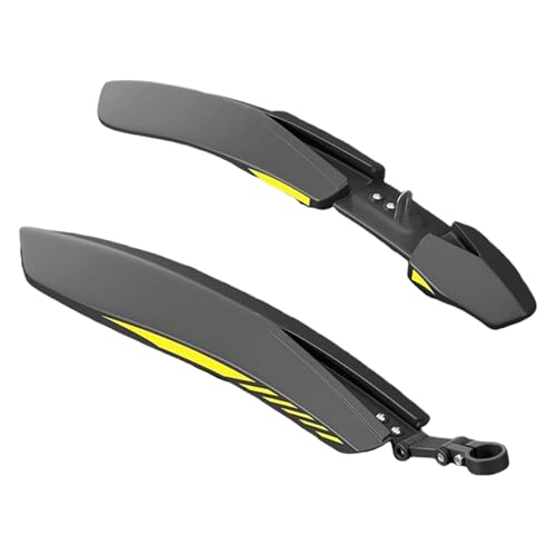 Gupcaqosjw Mountainbike Schutzblech | Spritzschutz Abdeckung | Vorderer und Hinterer Spritzschutz | Schutz vor Wasser Schmutz Kies für 24 26 27.5 Zoll Mountainbikes von Gupcaqosjw