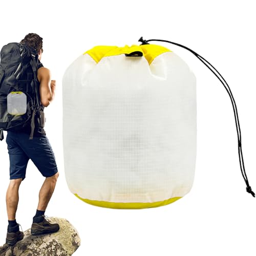 Gupcaqosjw Nylon Taschen Mit Zugbändern | Reise Toiletten Organizer,Tragbarer Wasserdichter Sportbeutel Für Sport Urlaub Umzug Wohnheim Ski Camping von Gupcaqosjw