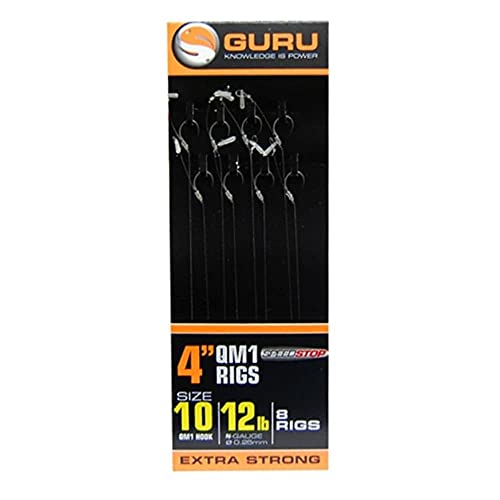 Guru QM1 Methode Haar-Ausrüstung mit Köderbändern, 10,2 cm , 12 von Guru