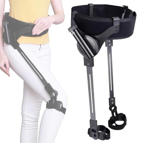 Gvqng Gehhilfe, Exoskelett-GestüTztes Gehtraining, Gehhilfe Mit Beinheber, Bionic Body Power Gehhilfen, FüR Erwachsene Und äLtere Menschen,Left and Right,M von Gvqng
