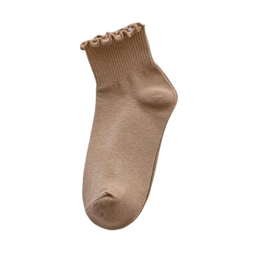 Gyios Kuschelsocken 3 Paar Socken Für Frauen Süße Sommer Atmungsaktiv-Khaki-einheitsgröße von Gyios